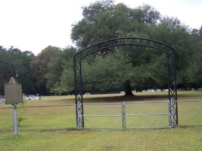 The McIntosh Family Of McIntosh County Marker at Family Cemetery image. Click for full size.