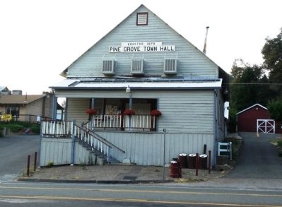 Pine Grove Town Hall. Click for full size. Pine Grove Town Hall image. Click for full size.