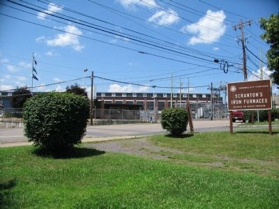 Site of the Steel Works. Click for full size. Site of the Steel Works image. Click for full size.