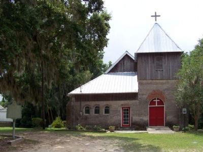 Saint Cyprian's Episcopal Church Marker image. Click for full size.