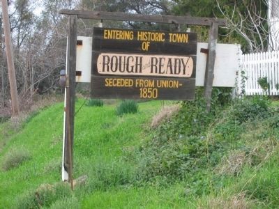 The Sign Entering Town image. Click for full size.