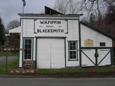 W. H. Fippin Blacksmith Shop image. Click for full size.