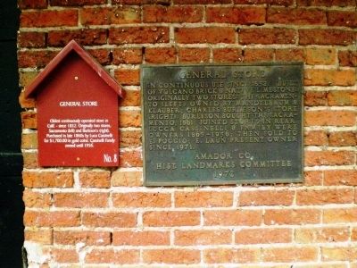 General Store Marker. Click for full size. General Store Marker image. Click for full size.
