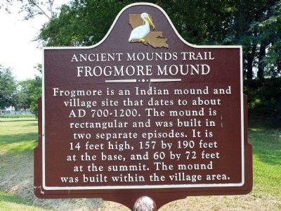 Frogmore Mound Marker image. Click for full size.