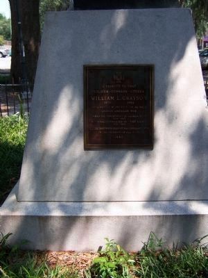The Georgia Volunteer Marker </b>(west face) image. Click for full size.