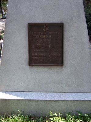 The Georgia Volunteer Marker </b>(east face) image. Click for full size.