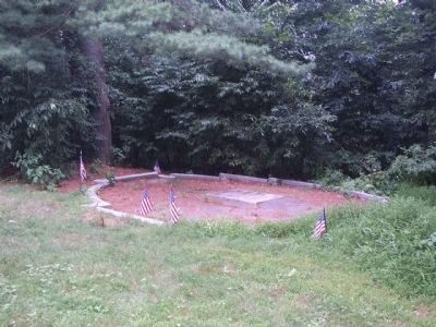 Burial Site of those who fell in the Battle of Princeton Marker image. Click for full size.