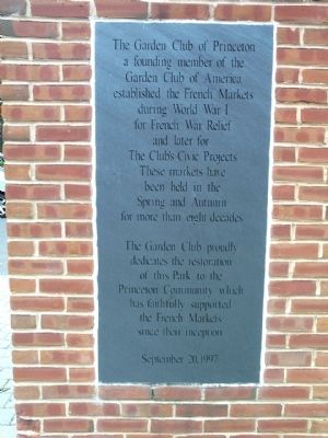French Markets Marker. Click for full size. French Markets Marker image. Click for full size.
