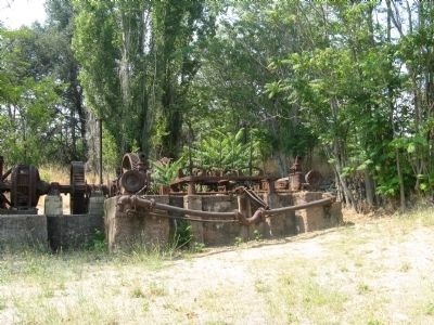 Machinery From The Stamp Mill. Click for full size. Machinery From The Stamp Mill image. Click for full size.
