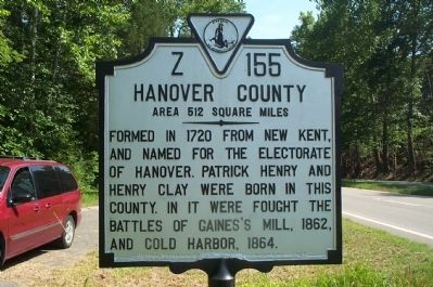 Hanover County Face. Click for full size. Hanover County Face image. Click for full size.