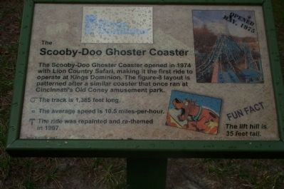 The Scooby-Doo Ghoster Coaster Marker image. Click for full size.