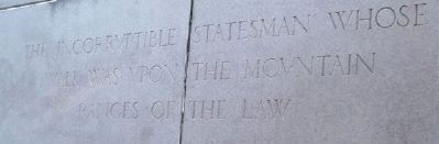 Buchanan Marker. Click for full size. Buchanan Marker image. Click for full size.