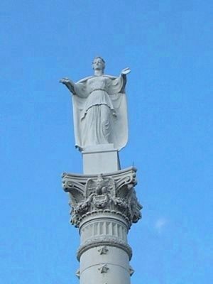 Redesigned statue of "Liberty herself". Click for full size. Redesigned statue of "Liberty herself" image. Click for full size.
