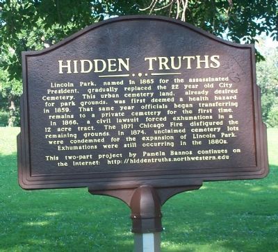 Lincoln Park Transitions Marker image. Click for full size.