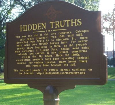 City Cemetery Marker image. Click for full size.