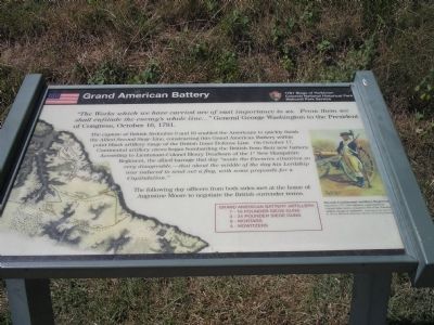 Grand American Battery Marker image. Click for full size.