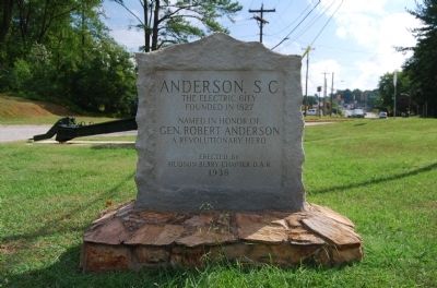 Anderson, S.C. Marker image. Click for full size.