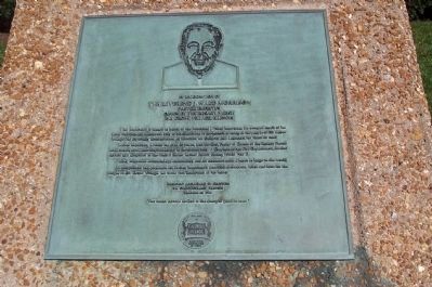 Reverend J. Ward Morrison Boulevard Marker. Click for full size. Reverend J. Ward Morrison Boulevard Marker image. Click for full size.