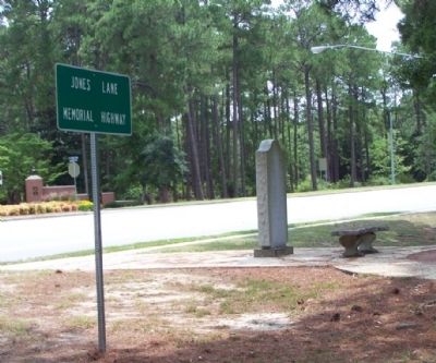 W. Jones Lane Memorial Highway Marker. Click for full size. W. Jones Lane Memorial Highway Marker image. Click for full size.