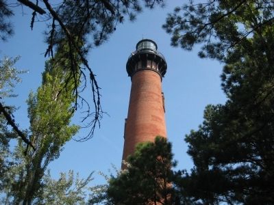 Currituck Beach Lighthouse Tower image. Click for full size.