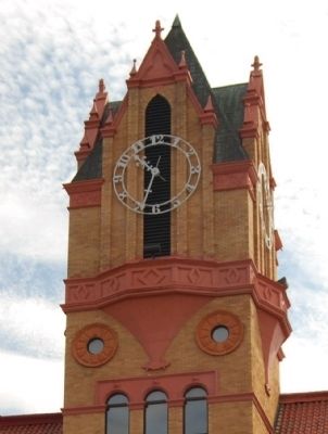 Second Anderson County Courthouse Tower image. Click for full size.