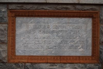 Anderson County Courthouse Building Committee image. Click for full size.