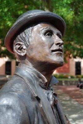 William Church Whitner Statue -<br>Face Detail image. Click for full size.