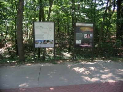 Chancellorsville Marker and Park Orientation Kiosk image. Click for full size.