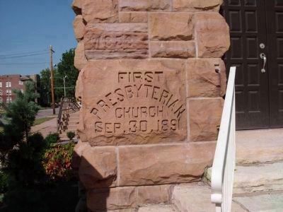Church Corner Stones. Click for full size. Church Corner Stones image. Click for full size.