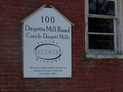 Dayetts Mill Sign image. Click for full size.