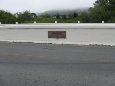 First Concrete Bridge Erected in San Mateo Co Marker image. Click for full size.