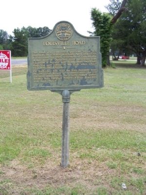 Louisville Road Marker image. Click for full size.