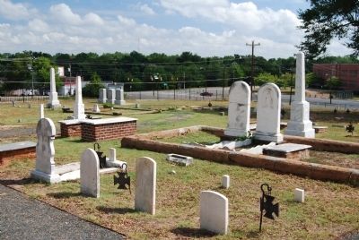 The First Baptist Church Cemetery image. Click for full size.