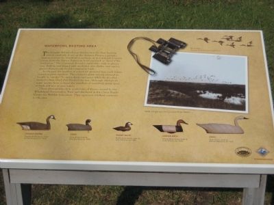 Waterfowl Resting Area Marker image. Click for full size.