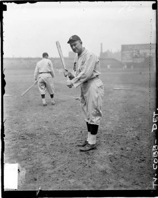 Ty Cobb image. Click for full size.