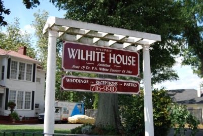 Historic Wilhite House Marker image. Click for full size.