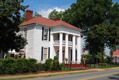 Historic Wilhite House -<br>Southeast Elevation. Click for full size. Historic Wilhite House -<br>Southeast Elevation image. Click for full size.