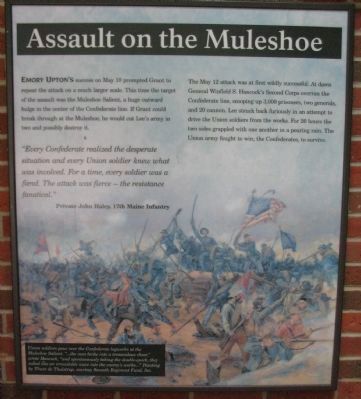 Assault on the Muleshoe Panel image. Click for full size.