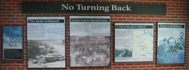 No Turning Back Marker. Click for full size. No Turning Back Marker image. Click for full size.