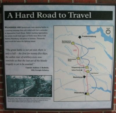 A Hard Road to Travel Panel. Click for full size. A Hard Road to Travel Panel image. Click for full size.