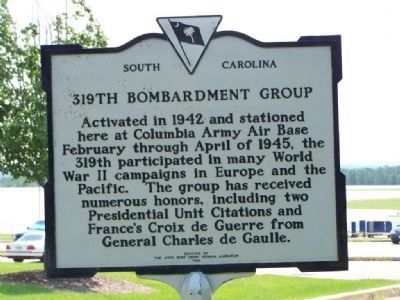 319th Bombardment Group Marker image. Click for full size.