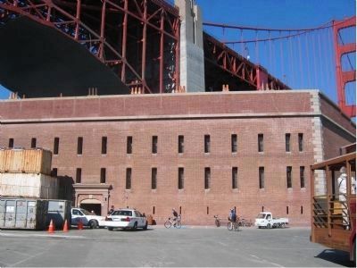 Southern Wall of Fort Point image. Click for full size.
