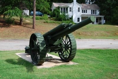 British 60-pounder Field Gun Mark II<br>Located Near the Doughboy Statue image. Click for more information.