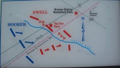 Battle of Kettle Run Map. Click for full size. Battle of Kettle Run Map image. Click for full size.