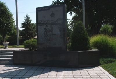 Vietnam Section of Memorial image. Click for full size.