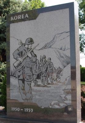 Korean Memorial - Top Panel image. Click for full size.