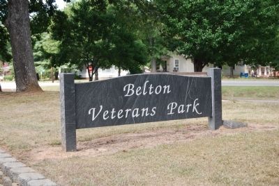 Belton Veterans Park. Click for full size. Belton Veterans Park image. Click for full size.