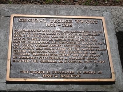 General George Wright Marker image. Click for full size.