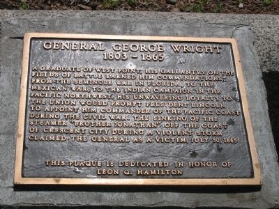 General George Wright Marker. Click for full size. General George Wright Marker image. Click for full size.