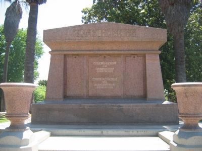 Mark Hopkins Monument. Click for full size. Mark Hopkins Monument image. Click for full size.